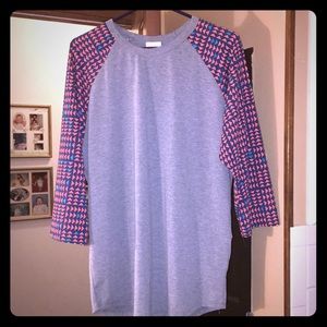 Cute Heathered Randy Baseball Tee